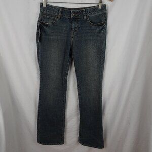 APT. 9 Maxwell Fit Bootcut Mid Rise Straight Hip and Thigh Jeans Size 4